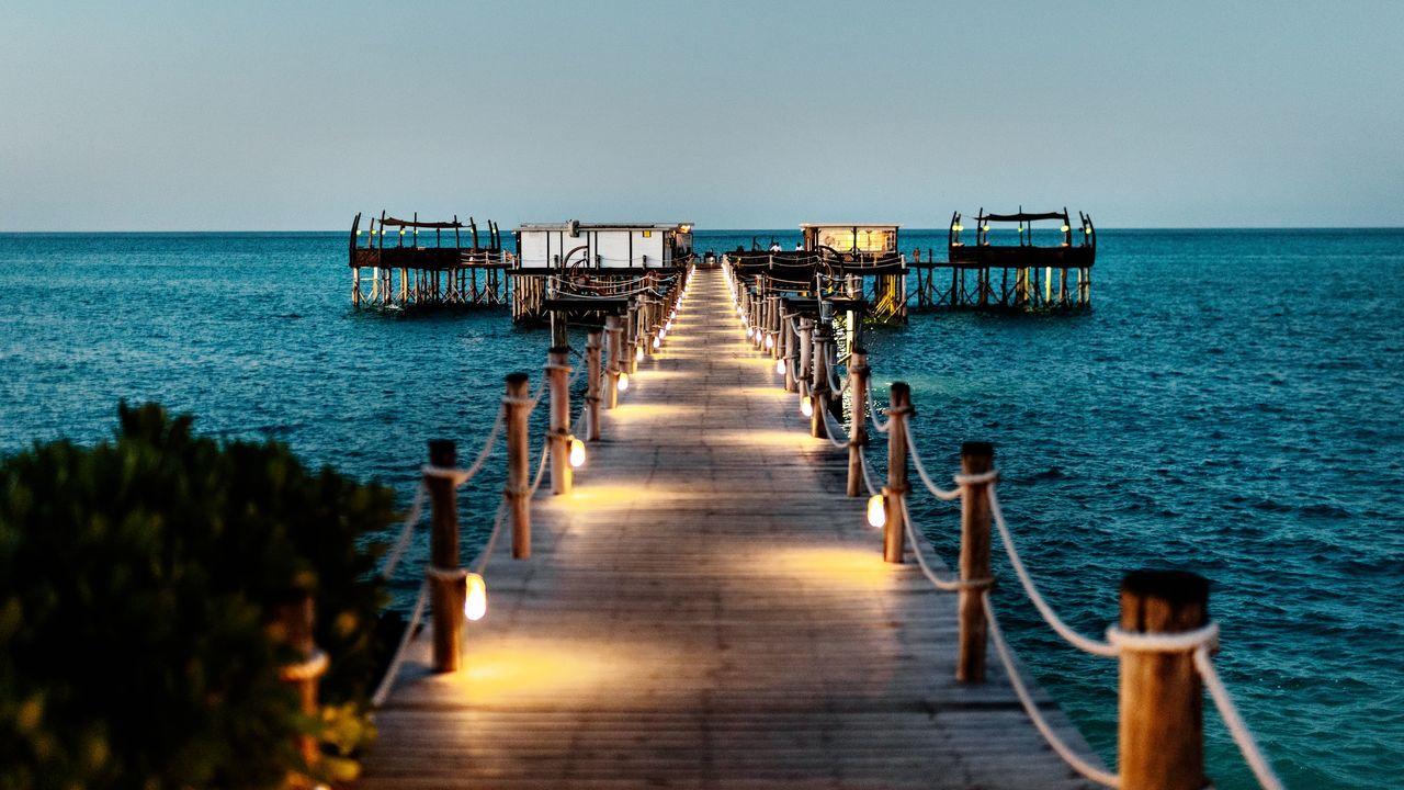 Essque Zalu luxury beach resort on the coast of Zanzibar