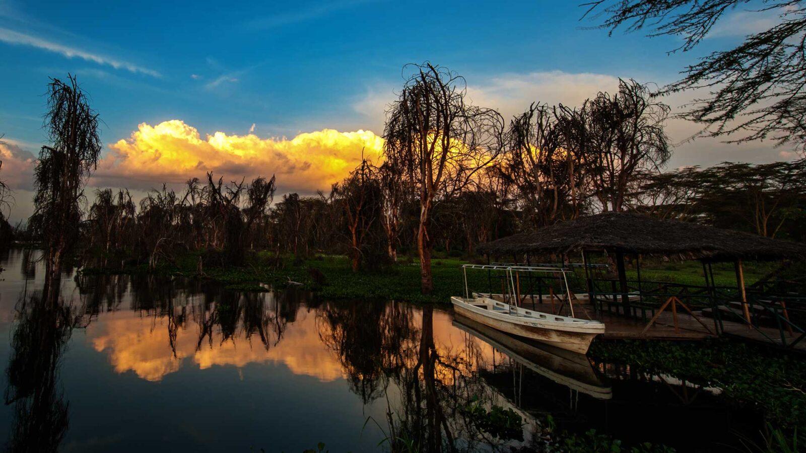 View over Lake Naivasha, Kenya