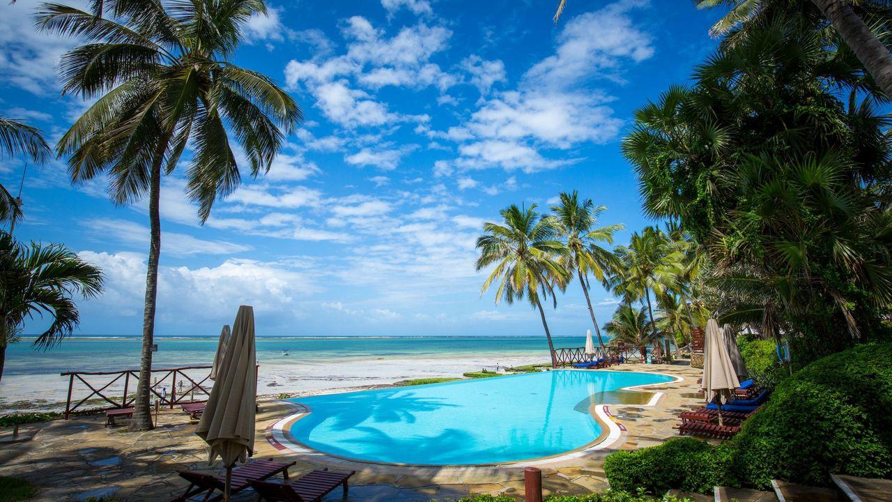 Voyager Beach Resort on the Kenya coast near Mombasa
